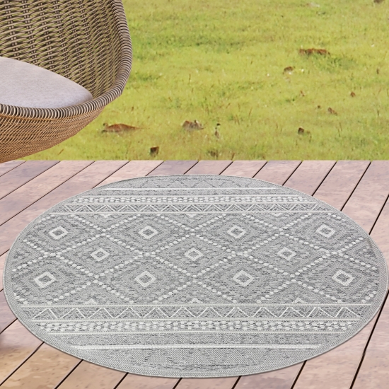 Preview: Sisal Teppich indoor & outdoor Terrasse Balkon Wohnzimmer Küche Zickzack Rauten Design in grau Preview: Sisal Teppich indoor & outdoor Terrasse Balkon Wohnzimmer Küche Zickzack Rauten Design in grau