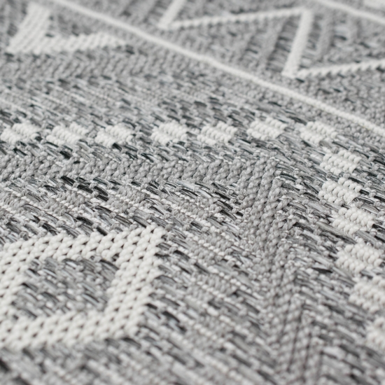 Preview: Sisal Teppich indoor & outdoor Terrasse Balkon Wohnzimmer Küche Zickzack Rauten Design in grau Preview: Sisal Teppich indoor & outdoor Terrasse Balkon Wohnzimmer Küche Zickzack Rauten Design in grau