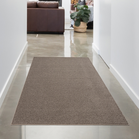 Preview: Eleganter grauer Teppich – perfekt geeignet für Flur, Diele, Garderobe oder Schlafzimmer. Preview: Eleganter grauer Teppich – perfekt geeignet für Flur, Diele, Garderobe oder Schlafzimmer.