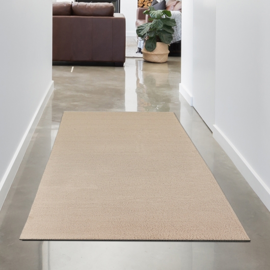 Preview: Moderner Teppich beige strapazierfähig und weich mit elegantem Schimmer Preview: Moderner Teppich beige strapazierfähig und weich mit elegantem Schimmer