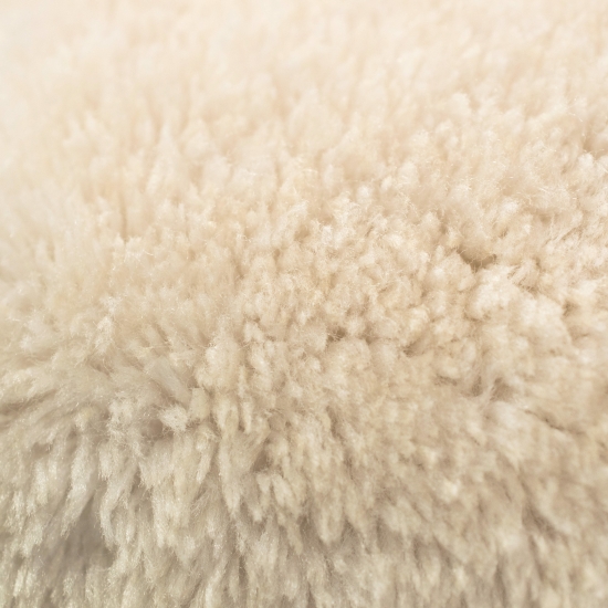 Preview: Badematte Badgarnitur Set 2-teilig Duschvorleger Badteppich waschbar beige