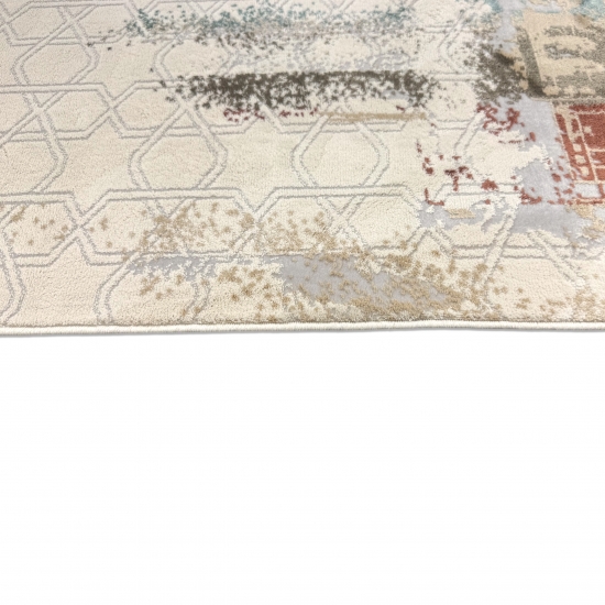 Moderner Gebetsteppich mit Kalligrafie-Design und Moschee-Motiv