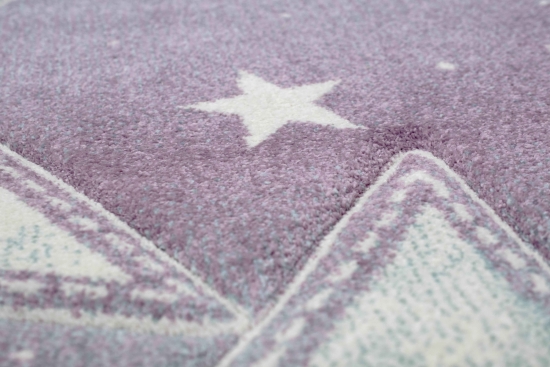 Preview: Spiel Teppich Kinderzimmer Sterne Himmel Wolken Design blau creme Preview: Spiel Teppich Kinderzimmer Sterne Himmel Wolken Design blau creme