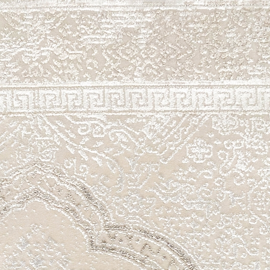 Orient Teppich „light classic“ dezent verziert in creme beige