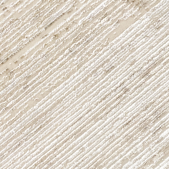 Klassisch-dezenter Teppich | elegant gestreift | beige