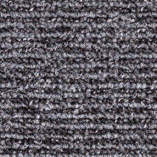 Teppich flach-gewebt für Eingang & Diele • einfarbig in anthrazit