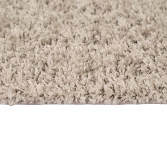 Flauschiger Teppich kuschelig warm in beige