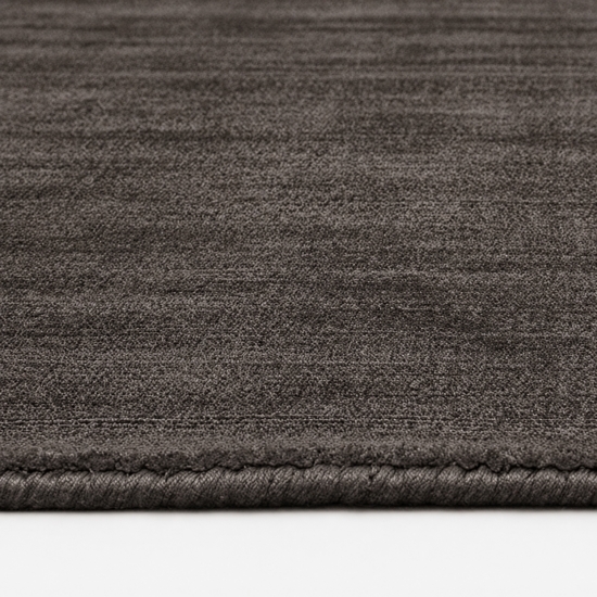 Design Teppich Handgefertigt Viskose Modern Elegant Taupe