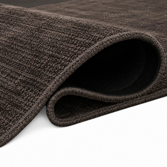 Design Teppich Handgefertigt Viskose Modern Elegant Taupe