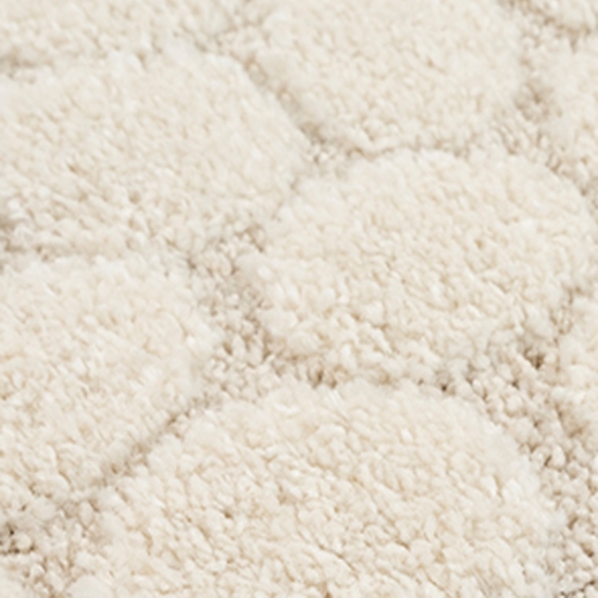 Preview: Kinder- Babyzimmerteppich Spielzimmer mit Schafsmuster schadstofffrei rund in Beige-Braun