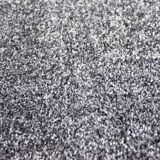 Hell-dunkel Effekt Teppich für Gästezimmer | flauschig | dunkelgrau
