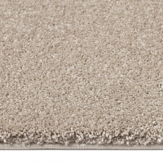 Teppich für Diele & Flur – langlebig – Unifarbe in beige