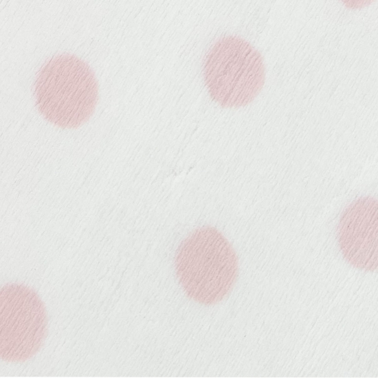 Teppich Spielteppich rosa Punkte flauschig in creme
