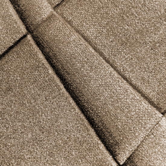 Preview: Teppich geometrisches Muster braun-beige für Wohnzimmer Schlafzimmer Flur Esszimmer Preview: Teppich geometrisches Muster braun-beige für Wohnzimmer Schlafzimmer Flur Esszimmer