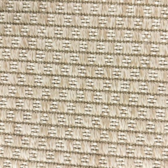 Teppich moderner für den Außen- und Innenbereich einfarbig in Beige
