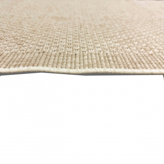 Teppich moderner für den Außen- und Innenbereich einfarbig in Beige