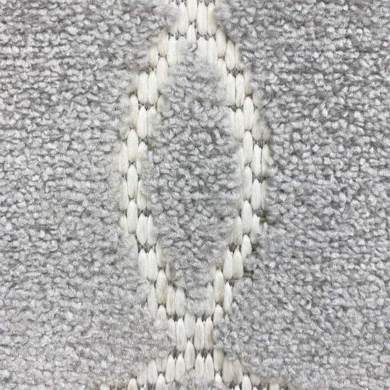 Preview: Orienttepich mit schönen Mustern | In- & Outdoor | in grau Preview: Orienttepich mit schönen Mustern | In- & Outdoor | in grau