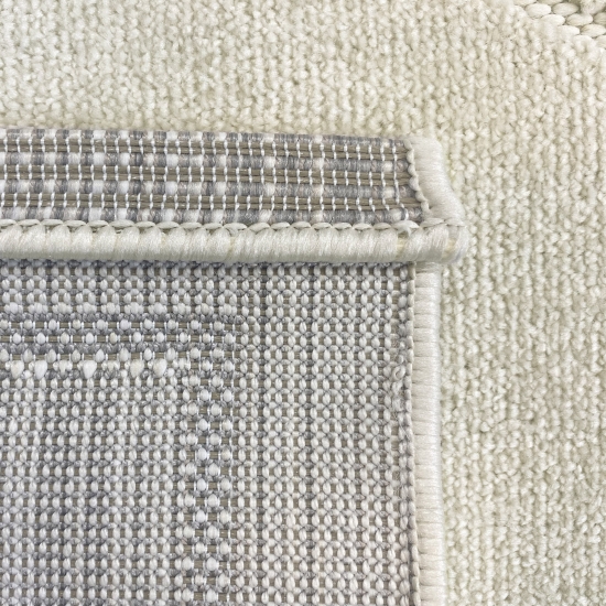 Orienttepich mit schönen Ornamenten | In- & Outdoor | in creme