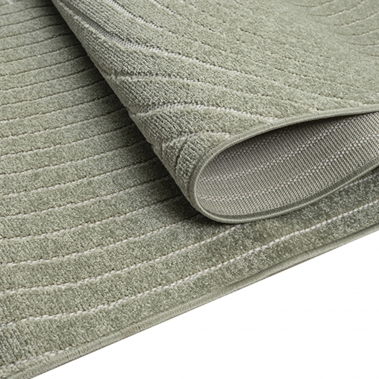 Stilvoller Teppich in Grün: Moderne Eleganz für Ihr Zuhause