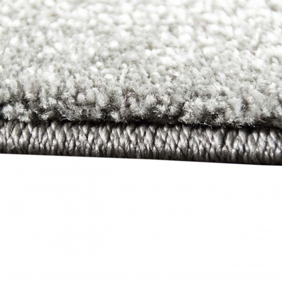 Moderner Teppich Kurzflor Wohnzimmerteppich karo abstrakt grau schwarz weiss türkis