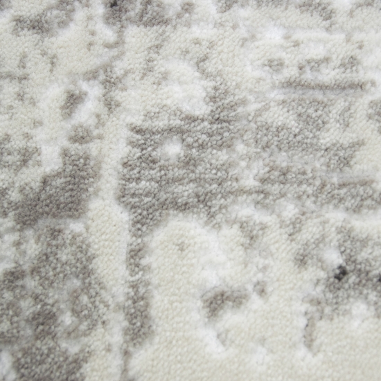 Preview: Designteppich mit Strukturmuster Grau Beige Creme Preview: Designteppich mit Strukturmuster Grau Beige Creme