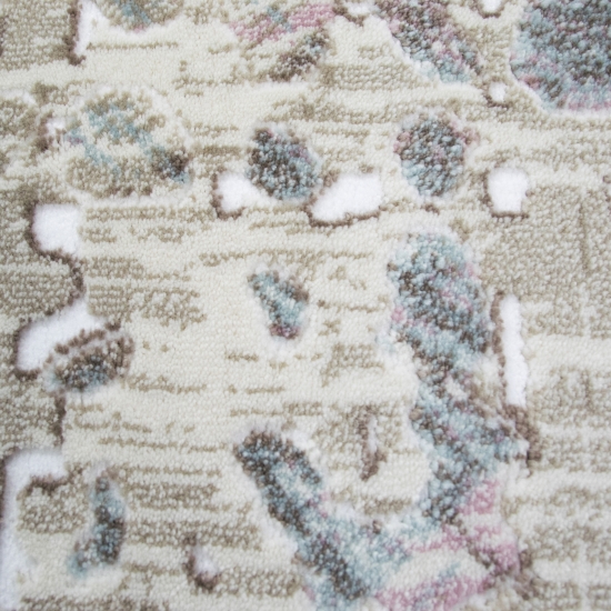 Designteppich mit lebendigem Farbverlauf in Beige, Multi Designteppich mit lebendigem Farbverlauf in Beige, Multi