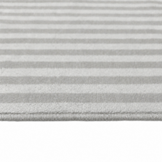 Designteppich Grau abstrakte Bögen präzise geometrische Linienoptik