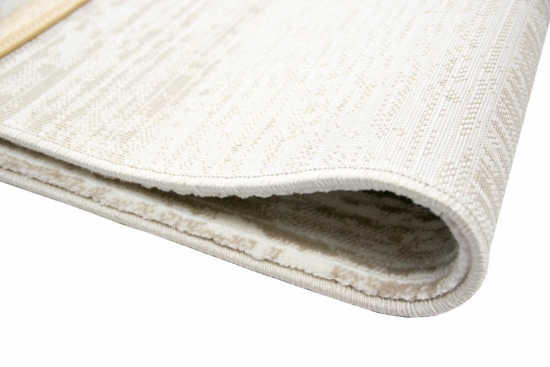Moderner Teppich Kurzflor Teppich Wohnzimmerteppich karo beige braun