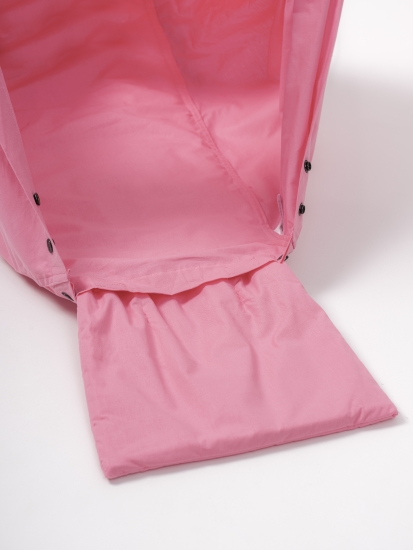 Baby-Traum FEDERWIEGE 0-15 kg waschbar Set all inkl. - in pink