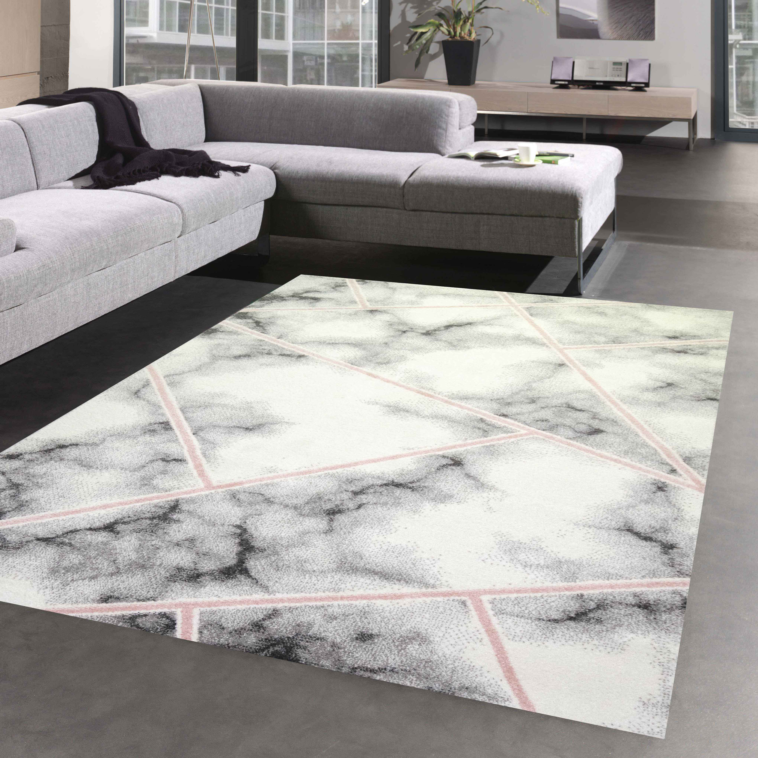CARPETIA moderne | Design Teppiche online Marmor kaufen