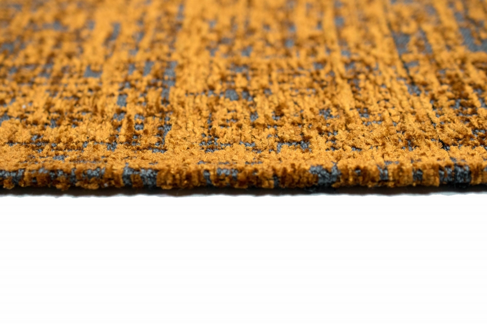 Teppich Indoor Küchenteppich Baumwollteppich in kupfer grau
