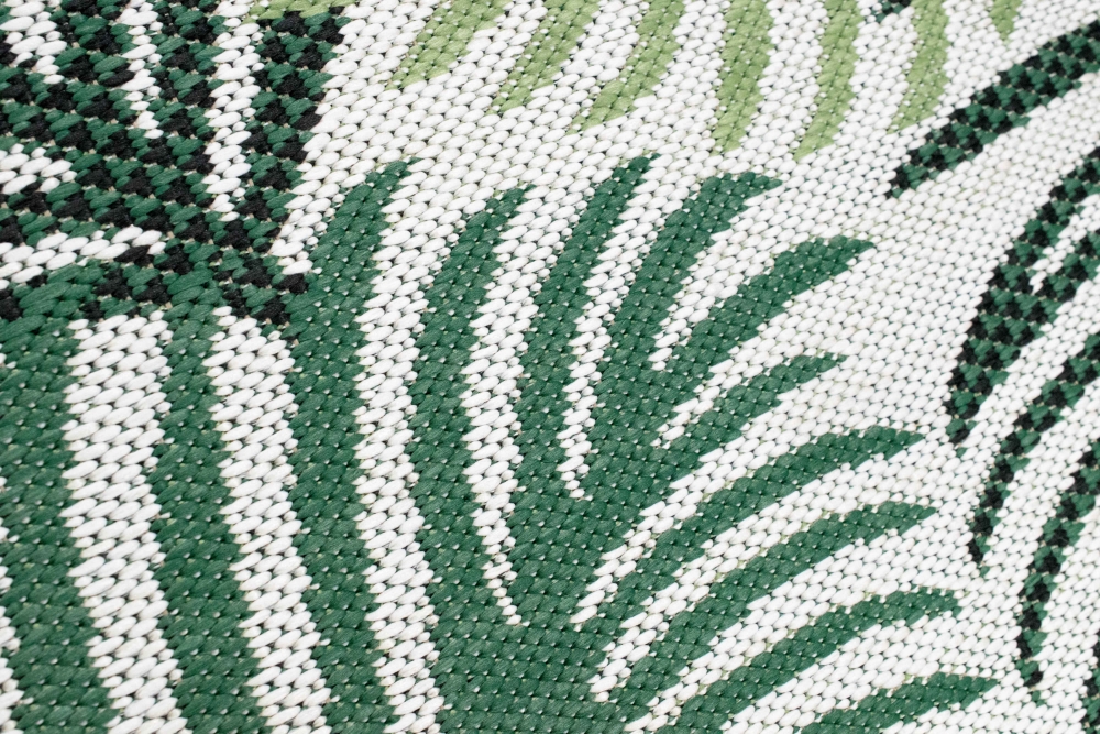 Sisal Teppich Indoor & Outdoor Terrasse Balkon Küche Wohnzimmer Palmen Zweige creme grün Sisal Teppich Indoor & Outdoor Terrasse Balkon Küche Wohnzimmer Palmen Zweige creme grün