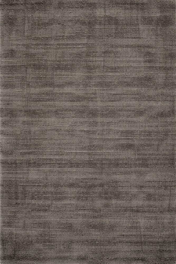 Design Teppich Handgefertigt Viskose Modern Elegant Taupe