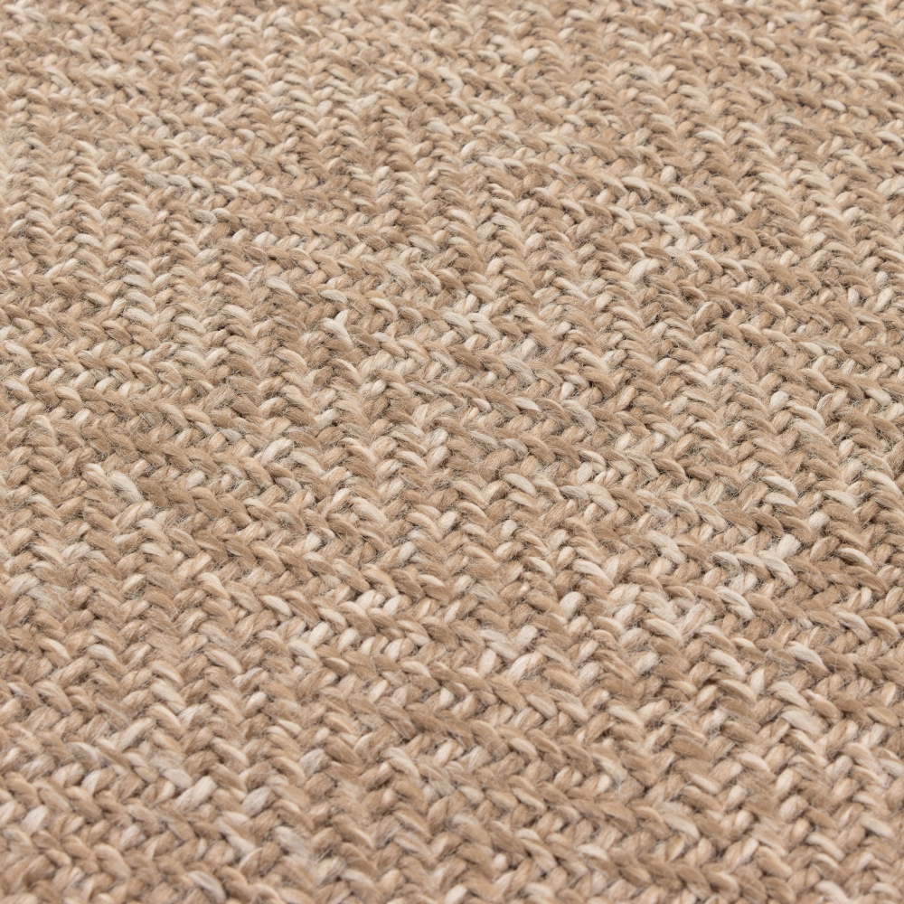 Outdoor Teppich in Sisal-Optik für Garten, Terrasse und Balkon