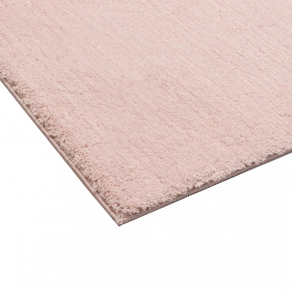 Stilvoller Hochflor-Teppich in Blush – Luxus und Rutschfestigkeit vereint!