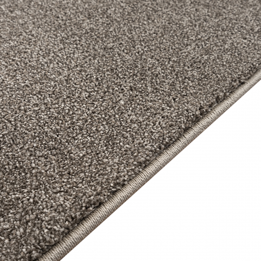 Eleganter grauer Teppich – perfekt geeignet für Flur, Diele, Garderobe oder Schlafzimmer.