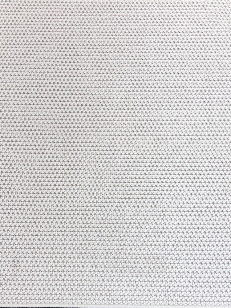 Wohnzimmerteppich Kurzflor im modernen Muster in creme