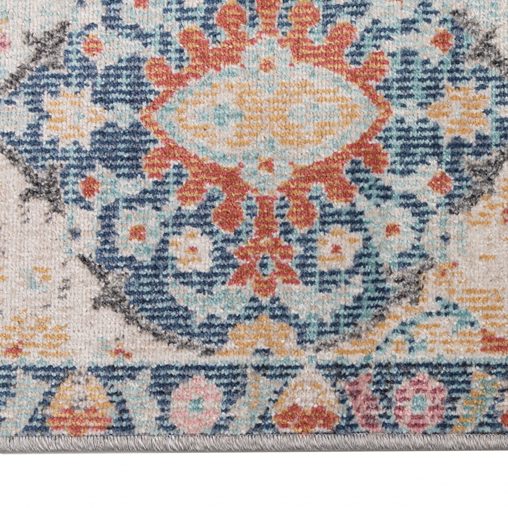 Teppich Outdoor Orientteppich Wohnzimmerteppich Ornamente bunt