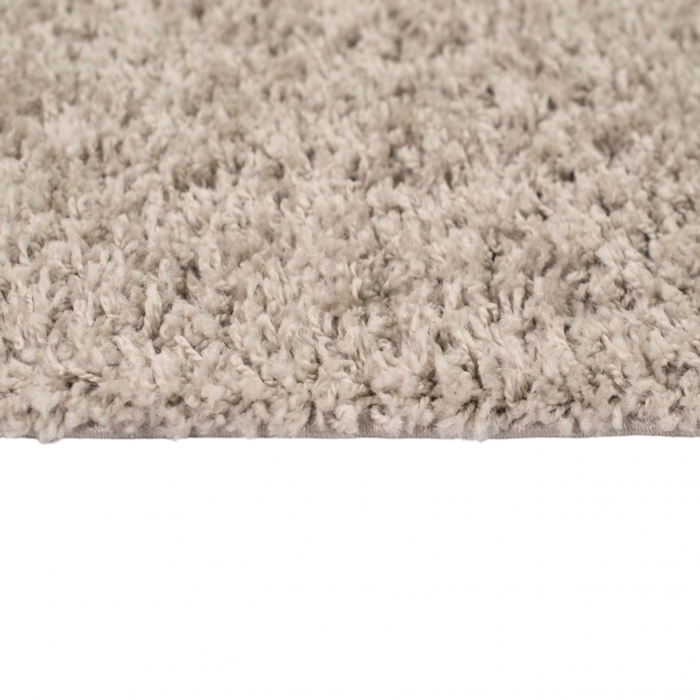 Flauschiger Teppich kuschelig warm in beige