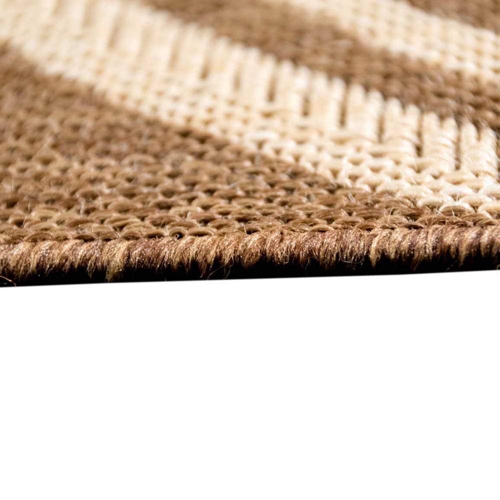 Küchenteppich Wohnzimmer Sisalteppich modern pflegeleicht coffee mocha espresso braun beige