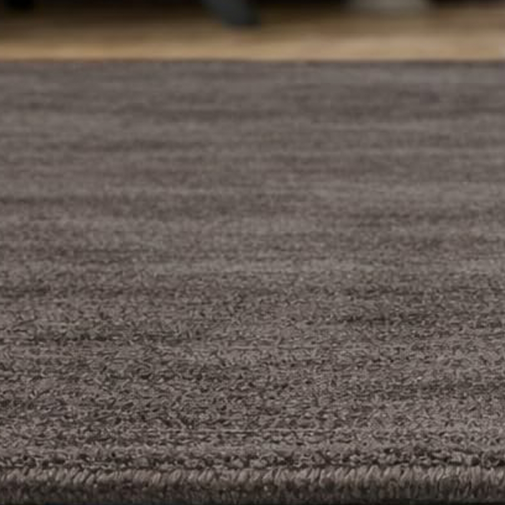 Design Teppich Handgefertigt Viskose Modern Elegant Taupe