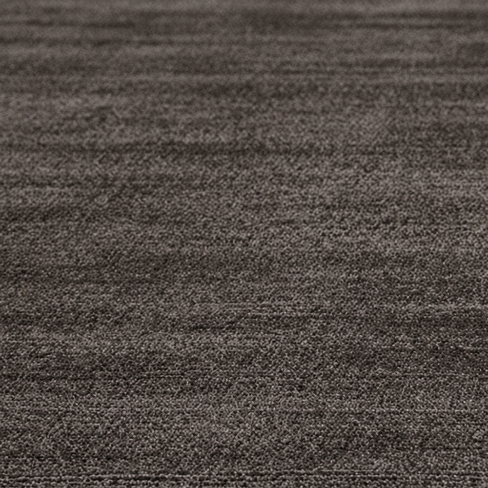 Design Teppich Handgefertigt Viskose Modern Elegant Taupe