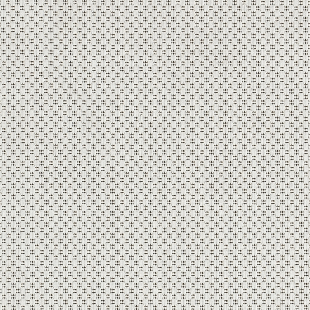 Klassischer Teppich für drinnen & draußen schlicht in creme