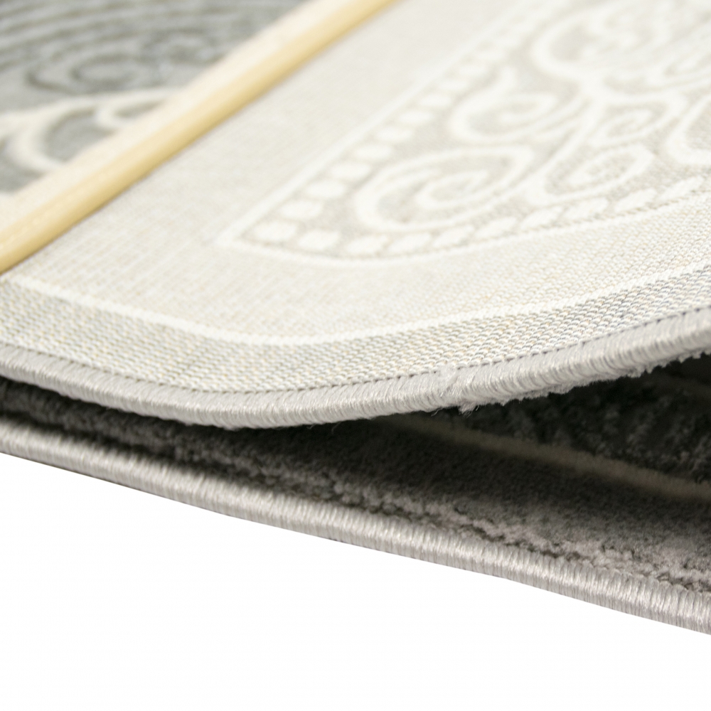Orient Teppich mit klassischen Farben verziert in beige grau