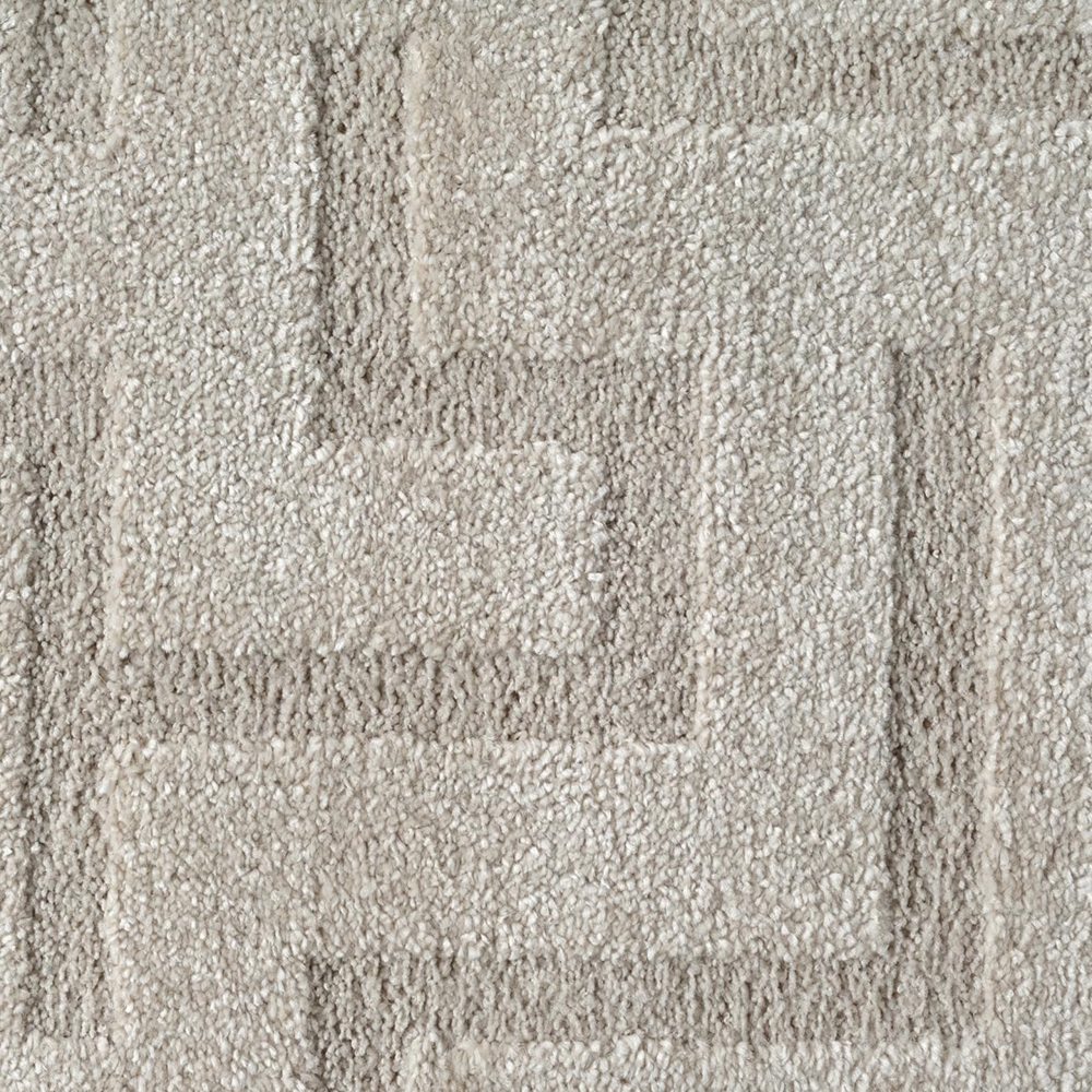Teppich Designer grau elegant strukturiert modern