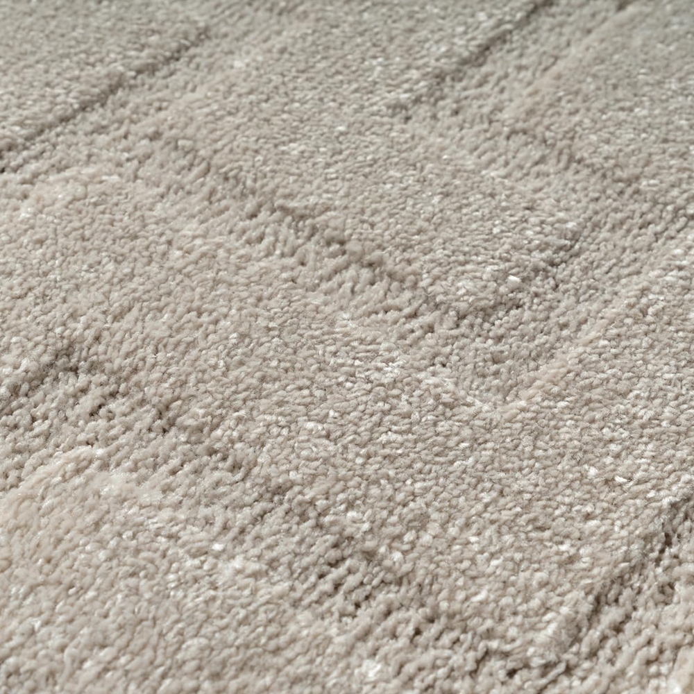 Teppich Designer grau elegant strukturiert modern