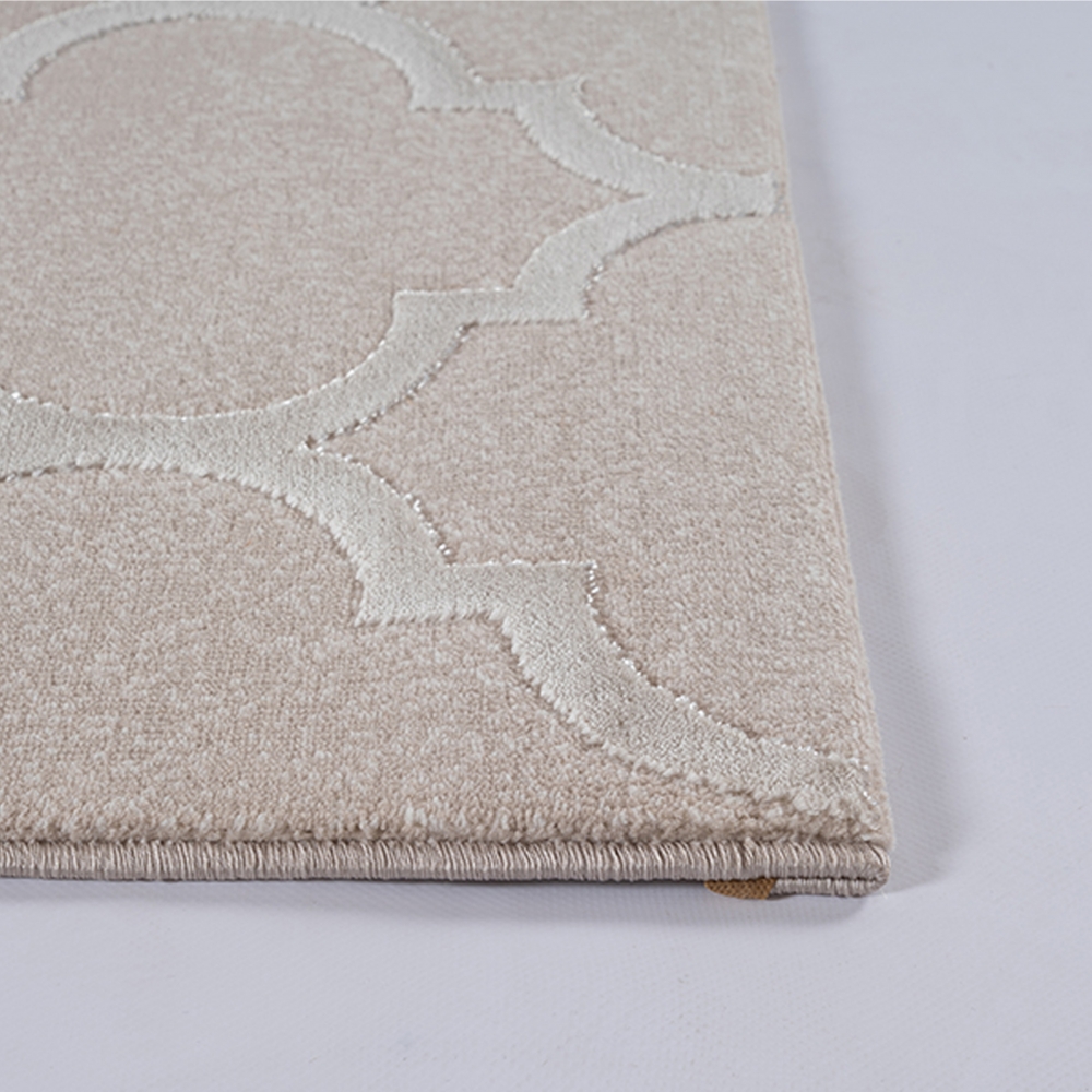 Marokkanischer Teppich für Flur & Wohnzimmer - beige