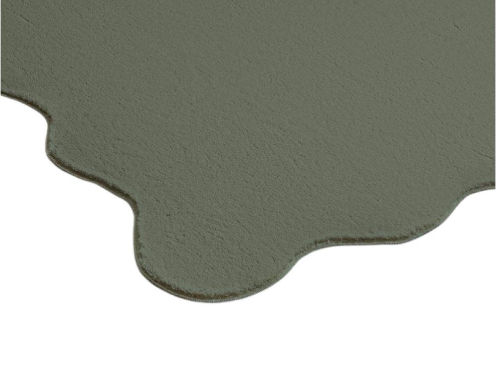 Design Teppich forest grün moderne Wellenform
