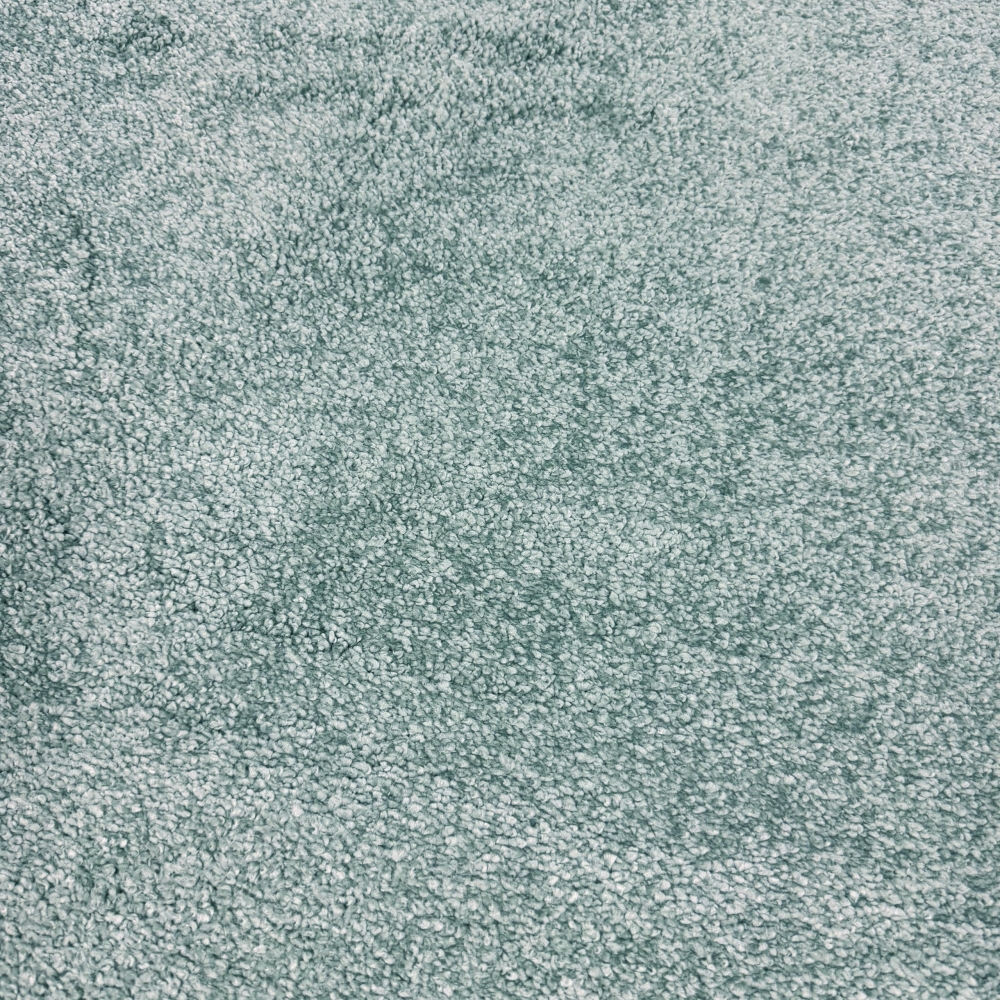 Teppich Minze modern Uni elegant zeitlos frisch