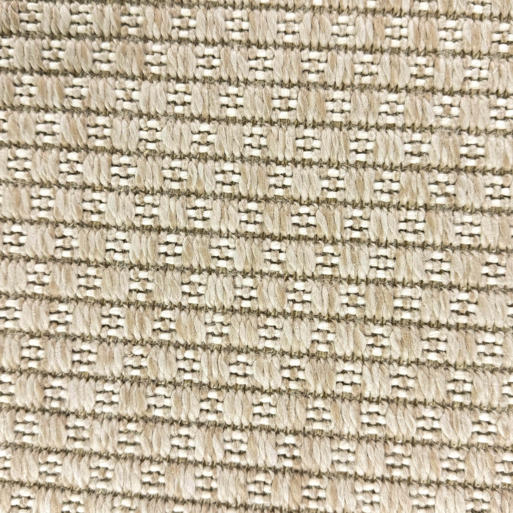 Teppich moderner für den Außen- und Innenbereich einfarbig in Beige